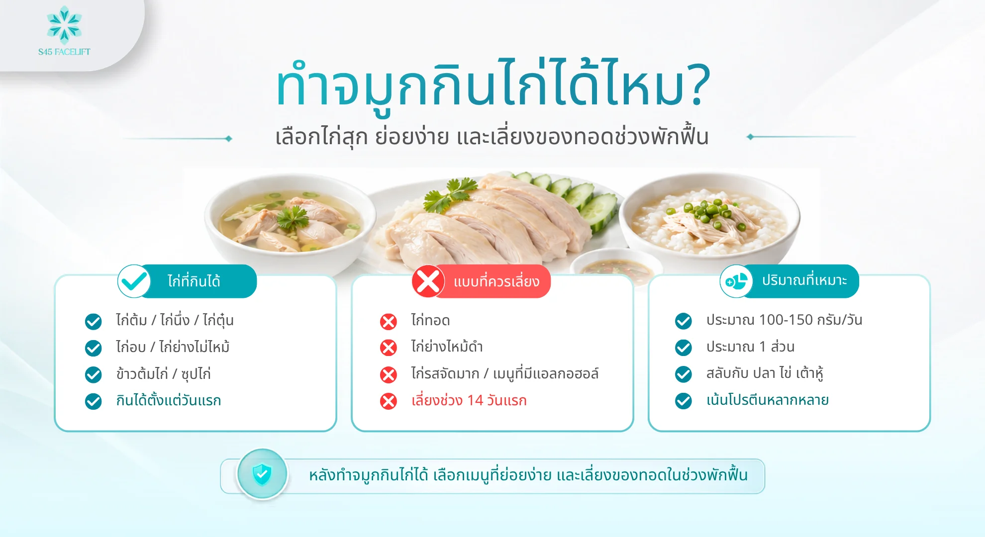 ทำจมูกกินไข่ได้ไหม คำตอบจากแพทย์